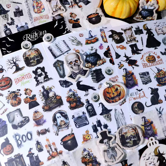 Funny Halloween sticker pack