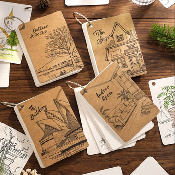 A Ring Buckle Sketching And Coloring Book