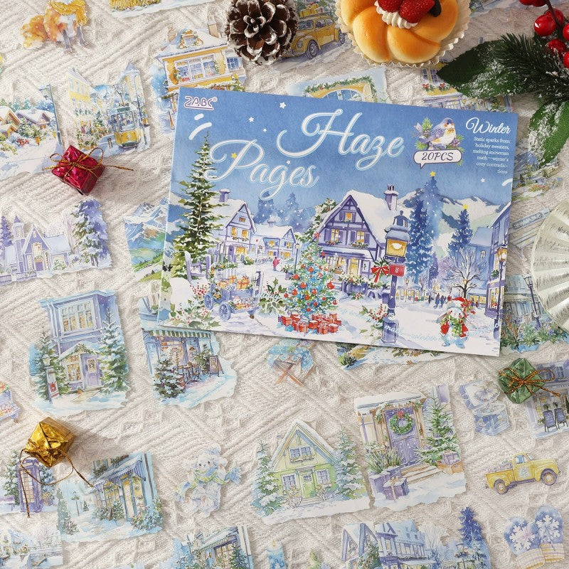 Four Seasons Scenery Sticker Book