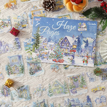 Four Seasons Scenery Sticker Book