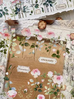 Rose Vintage Floral Tape-TAHARA