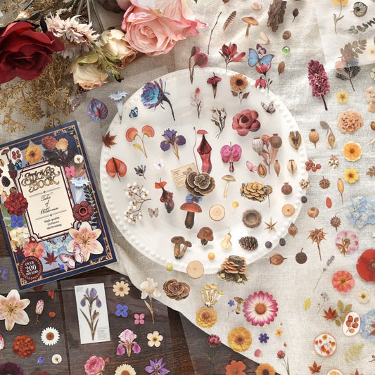 Antique Items Reference Series Sticker Book