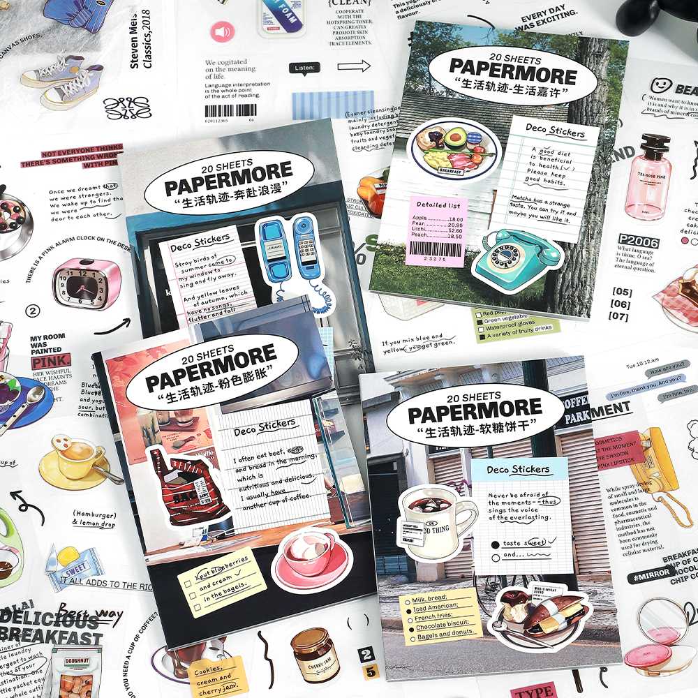 Life track series sticker book