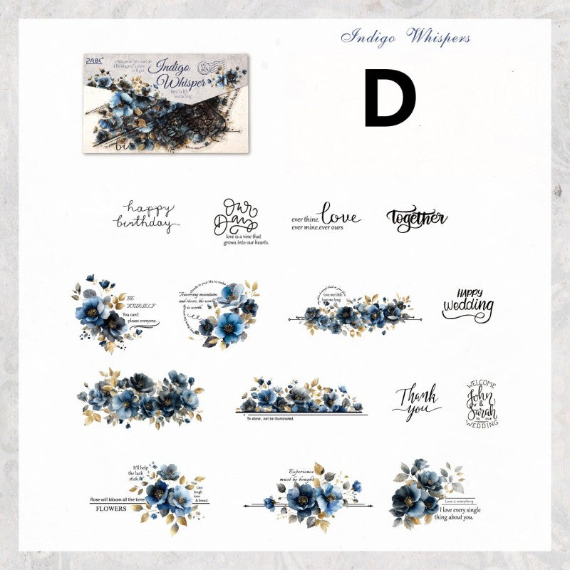 Gilbert Gold Sticker Gilded Collection Sticker 20pcs