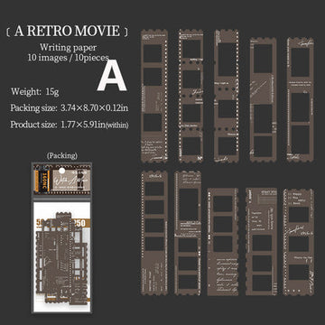 Watch A Movie Paper 10pcs