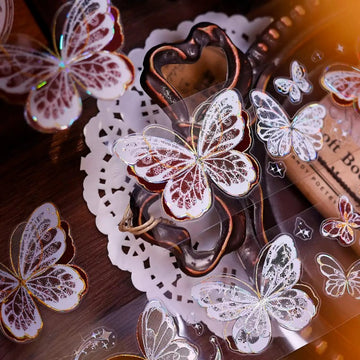 Butterfly Wings Follow The Light Retro Tape