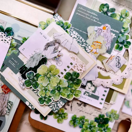 Four-leaf Clover Retro Tape