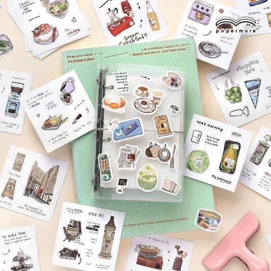 The Soft Moments Series Square Stickers Book