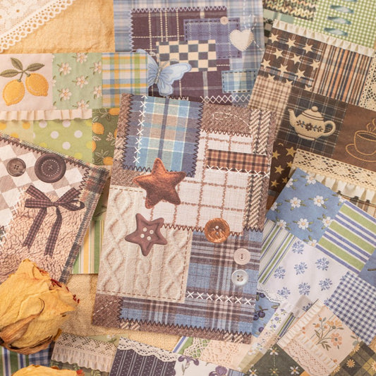 Semi-Sweet Diary Series Patchwork Materials