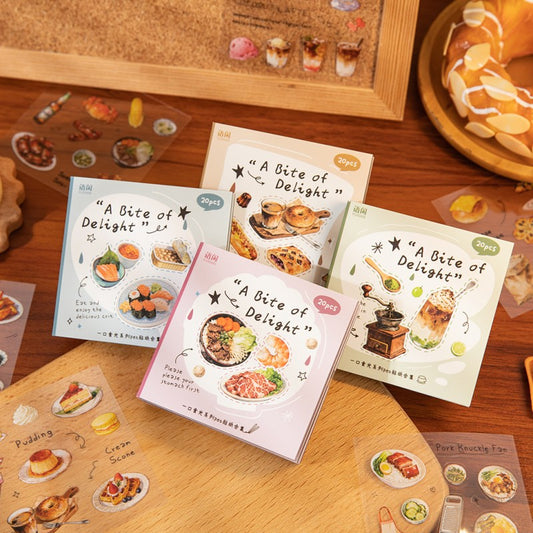 A Bite of Food Series Sticker Book