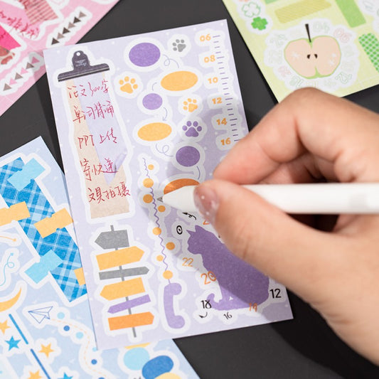 Schedule Planning Collection Sticker Book