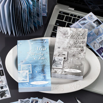 Misty Dream Series Die-Cut Coated Paper Sticker Book