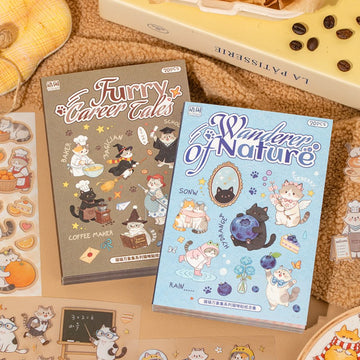 The Story of Baking Series PET Sticker Book