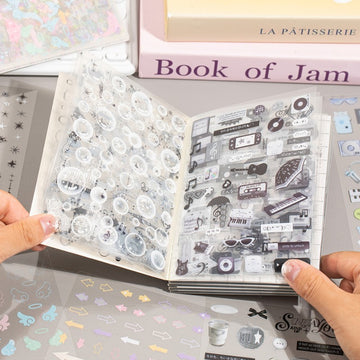 Casual Notes Series Pet Collage Sticker Book