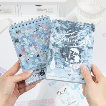 Rain Gap Coil Sticker Book
