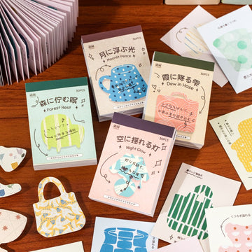 Casual Diary Series Stickers Writeable Sticker Book
