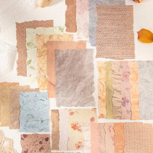 Old Dreams Letter Series Relief material paper
