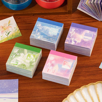 Sticky note sticker book 50 pcs