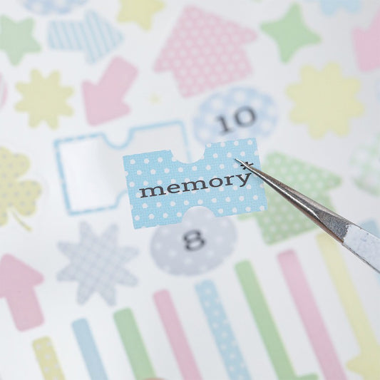 Rain Gap Coil Sticker Book