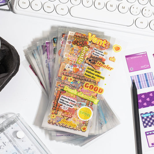 Colorful Candy Series Sticker Book