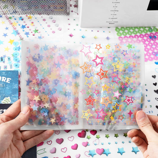 Starlight Series Cute PET Sticker Book